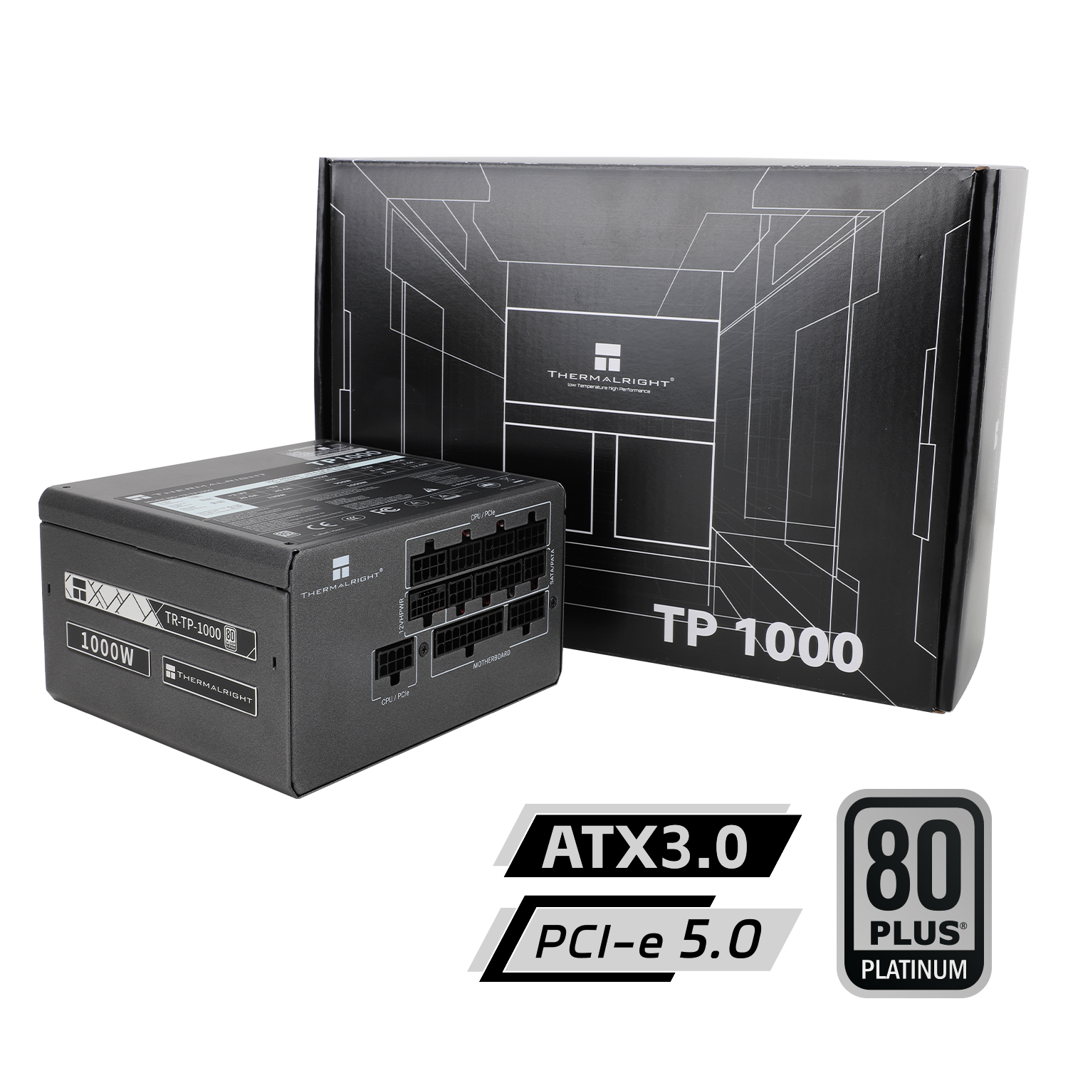 Thermalright TP1000 1000W Full Modular 80 PLUS Platinum Thermalright TP1000 1000W Full Modular 80 PLUS Platinum